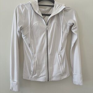 Lululemon Align White Jacket with Hood